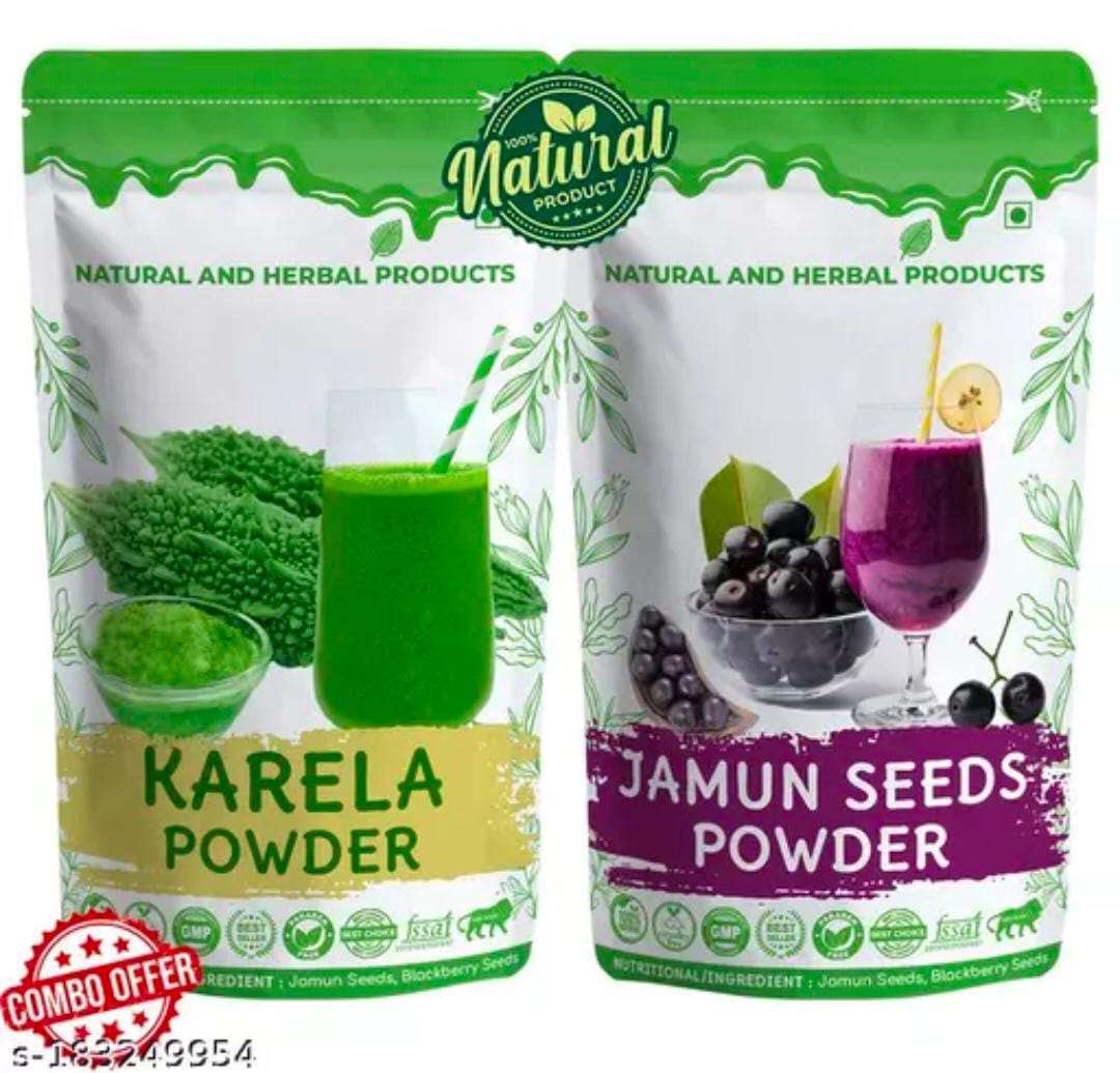 Combo Pack - Karela Powder & Jamun Seed Powder