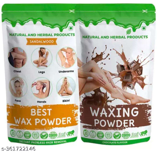 Combo Pack - Sandalwood Flavour Wax Powder - Chocolet Flavour Wax Powder | Best Wax Powder