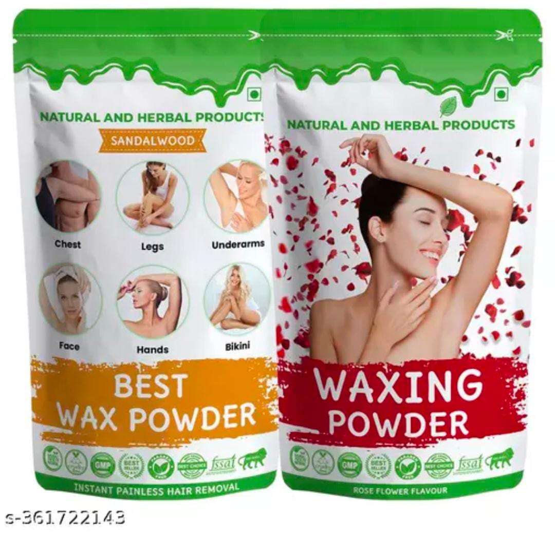 Combo Pack - Sandalwood Flavour Wax Powder | Rose Flavour Wax Powder | Best Wax Powder