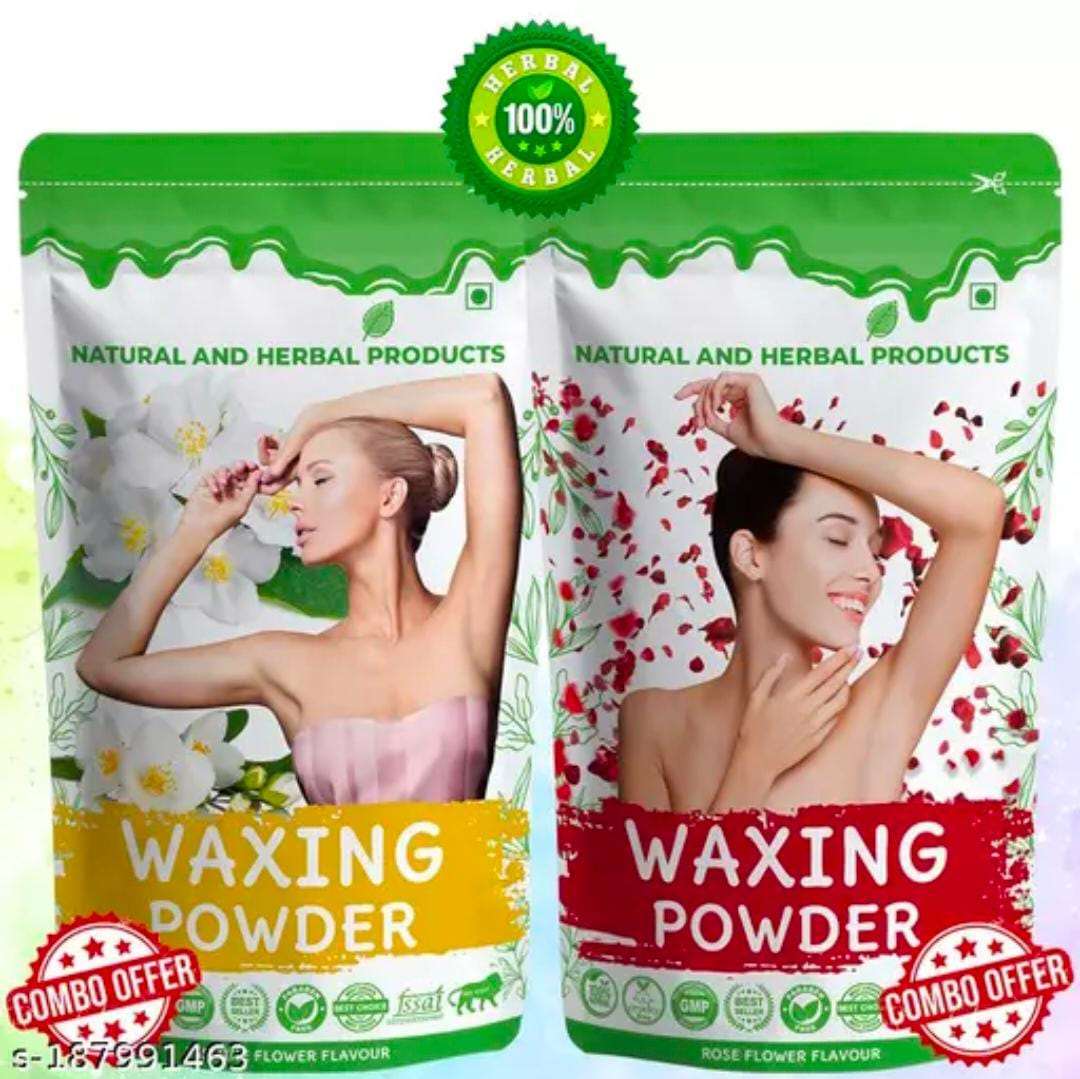 Combo Pack - Mogra Flavour Wax Powder - Rose Flavour Wax Powder