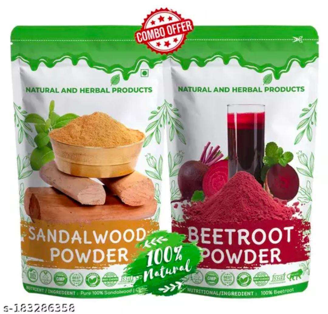 Combo Pack - Sandalwood powder + Beetroot powder