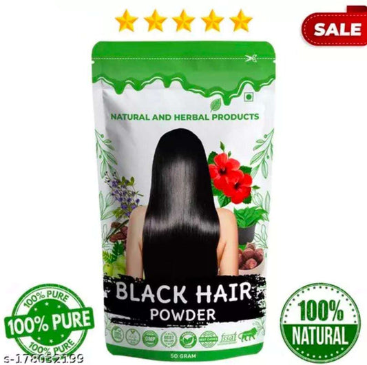 Black Hair Powder